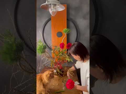 Fun Ikebana Time at home - YouTube