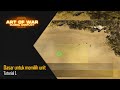 Dasar untuk memilih unit. Tutorial 1 (Art of War 3 RTS)