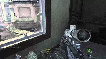 MW3 no scope reaction shot!