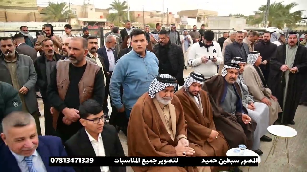 مشية عشيرة خفاجة على عشيرة الانباري لطلب كريمتهم