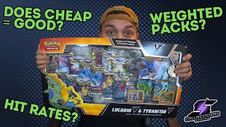 LUCARIO V & TYRANITAR V HEAVY HITTER'S! - Is it worth it?