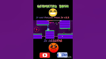If Was Payload Made In v.2.2 @blizardGD @kbala_finx #geometrydash #shorts