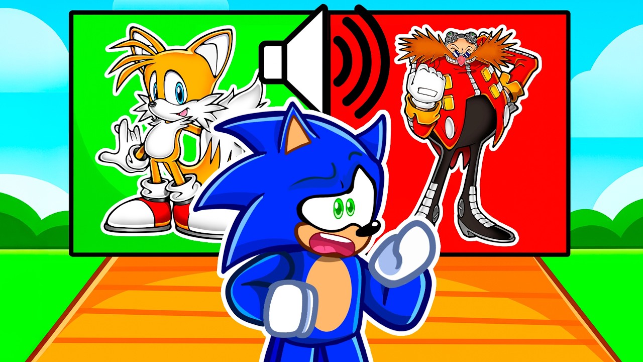 Guess The SONIC CHARACTER In Roblox...
