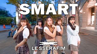 [KPOP IN PUBLIC丨ONETAKE] LE SSERAFIM(르세라핌) - 'Smart'   | Dance Cover from TAIWAN | Ning🍋