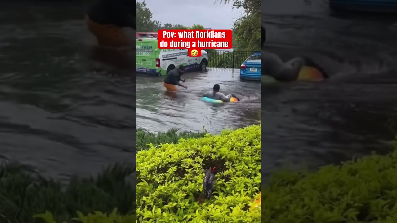 What floridians do during a hurricane #florida#floridalife#floridian#funnymemes#funny#meme