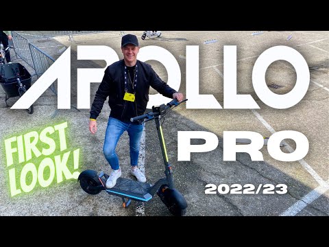 NEW Apollo Pro Hyper Scooter: FIRST Look & Test Ride