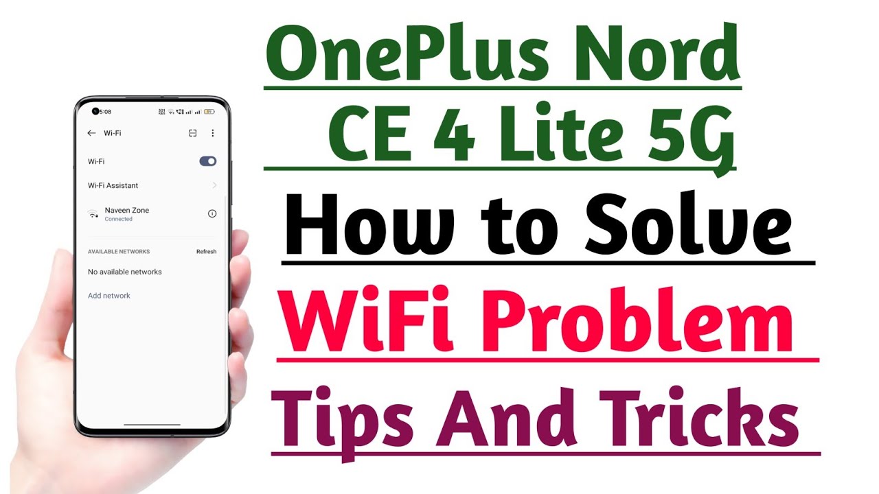 OnePlus Nord CE 4 Lite 5G How to Solve WiFi Problem | WiFi Problem ...