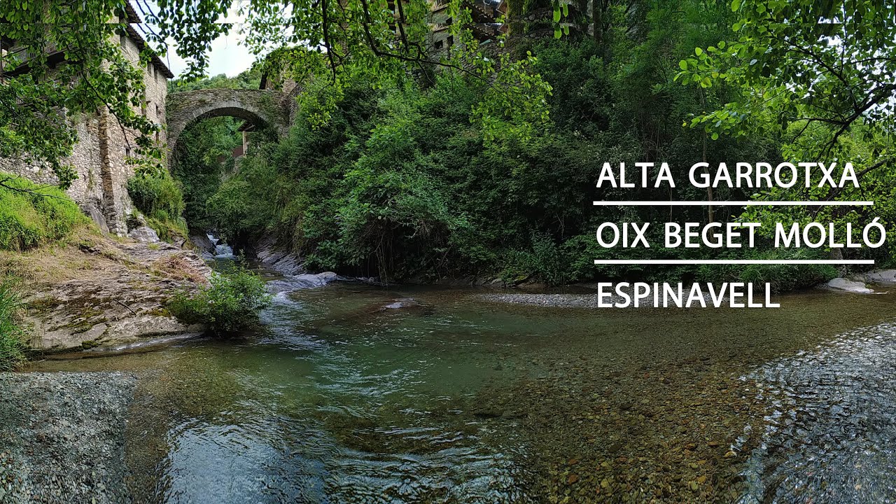 Alta Garrotxa - Oix Beget Molló y Espinavell - Pirineos catalanes