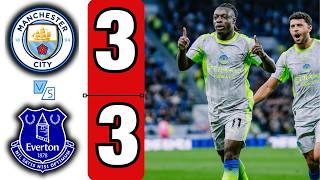 Manchester City vs Everton (3-3) | All Goals & Extended Highlights | Premier League 2025/2026