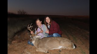 Emma&#39;s First Buck Deer Hunting