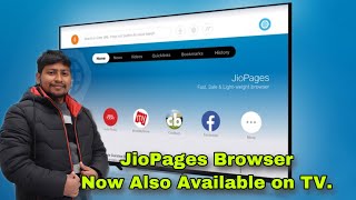 JioPages Safe & Fast Web Browser ⚡️ | Made in India | अब JioPages App से अपने TV पर चलाएं Internet! screenshot 5