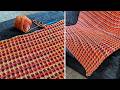 Waffle Stitch Blanket Crochet Pattern
