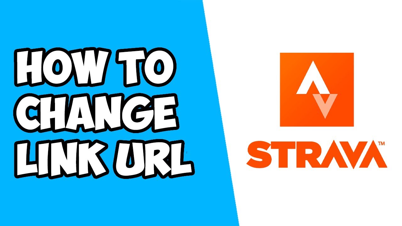 How To Change Link URL on Strava PC