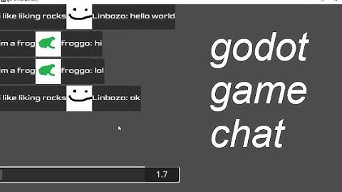 Simple Game Chat | Godot 4 Tutorial
