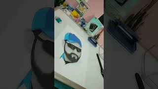 Rohit Sharma Drawing Part 1 Like This Subscribe