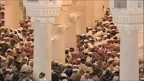 صلاة الفجر للشيخ علي الحذيفي من المسجد الحرام 1405 من سورة الإسراء