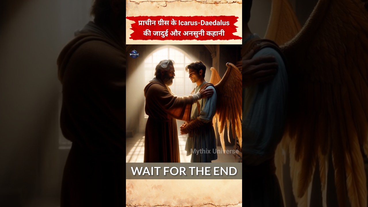 Mysterious Story Of Daedalus & Icarus From Greek Mythology 