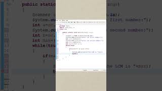 LCM of two numbers in Java