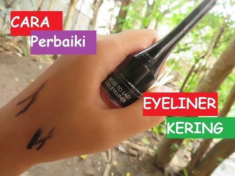 Kesulitan pakai eyeliner? Bisa coba cara ini yahh.... disini aku menggunakan 3 macam jenis eyeliner.. 