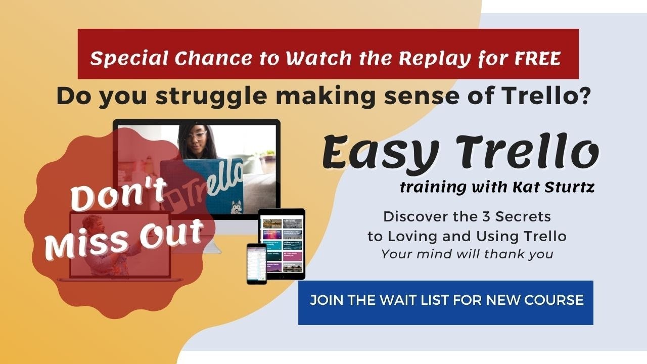 Get Easy Trello - Rocking Your Path with Kat Sturtz