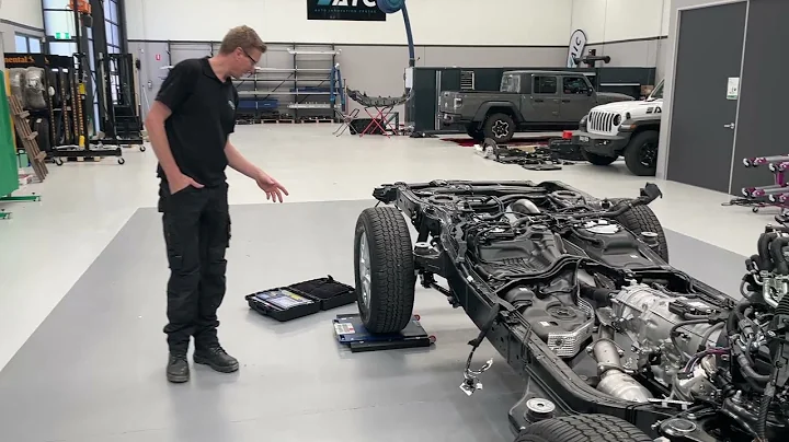 How much does a 300 Series LandCruiser Weigh without a body?