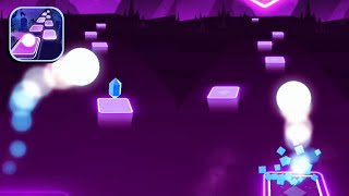 TILES HOP GAME part-2 | tiles hop: edm rush game max levels | tiles hop game all levels android game screenshot 5