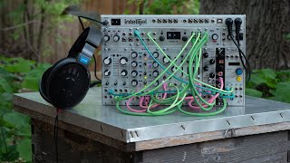 62hp minimalist Eurorack palette: 1st mobile ambient garden session