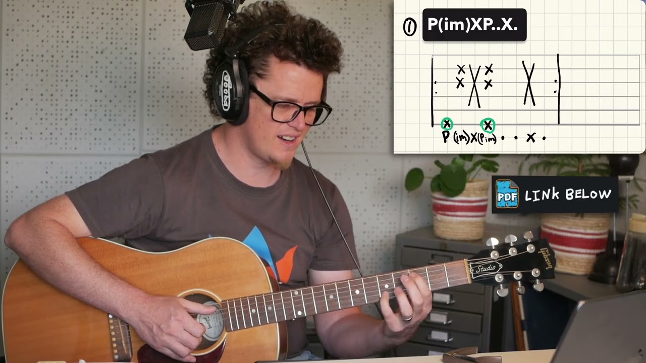 Слэп на акустической гитаре, часть 1