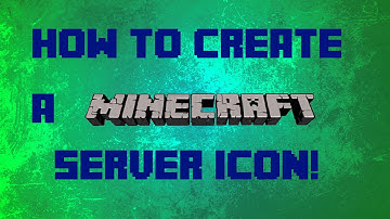 How to Create a Custom Server Icon! 1.8 [Simple Tutorial]