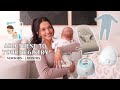 Newborn essentials 2023 03 months the basics  practical  baby registry musthaves