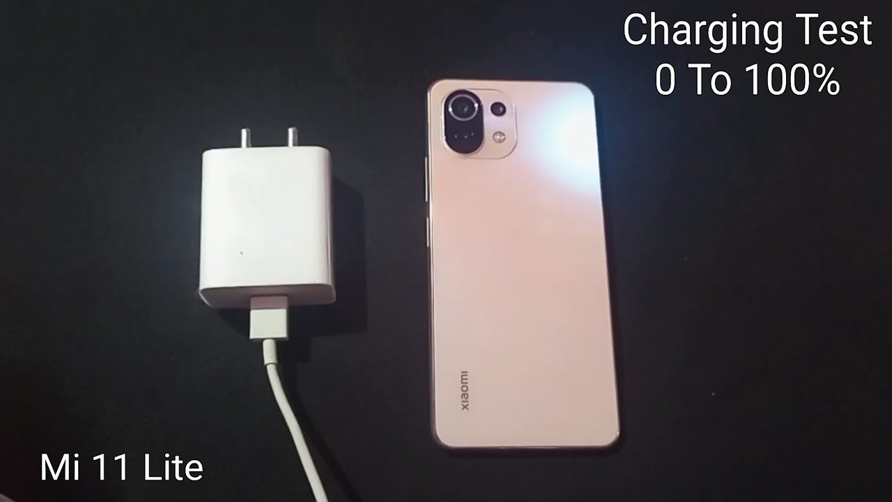 Mi 11 Lite Charging Test - 0 To 100%