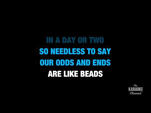 Take On Me in the Style of "a-ha" karaoke video with lyrics (no lead vocal)