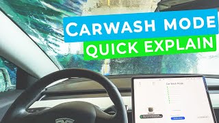 Tesla’s carwash mode explained (where to find it & what to do)