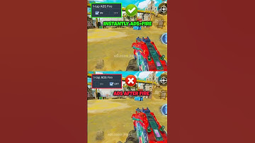 ✅ Best 1-Tap ADS Fire Settings in CODM BR 🔥💯 Codmobile Tips and Tricks #shorts #codmbr #codmiphone