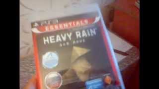 Распаковка Heavy Rain