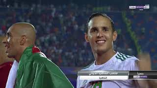 حفل تتويج المنتخب الوطني الجزائري بكاس امم افريقيا 2019 كاملا تعليق حفيظ الدراجي FULL HD