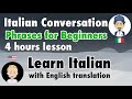 1000 Italian Language Conversation Phrases for Beginners (Learn in 4 hours)