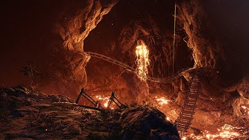 Realistic Lava Cave | Roblox Studio Showcase