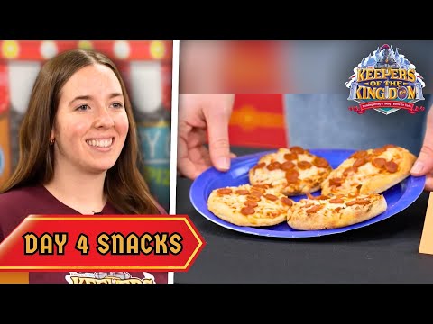 Mini Pizza & Cracker Shields! | Keepers of the Kingdom VBS: Day 4 Snacks