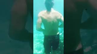 Cave swimming￼ ￼ at Seven sisters Spring Citrus County￼ Florida ￼