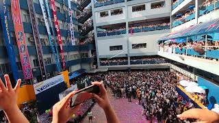 University Of Cebu Lm Opening Of Intramurals 2022 With Raining Confetti