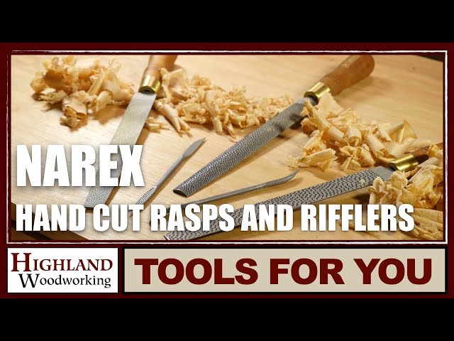 Narex Hand Cut Rotary Rasps