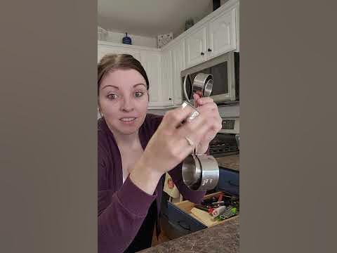*GENIUS* Command Hook Hack! | Organize your Measuring Cups #shorts #