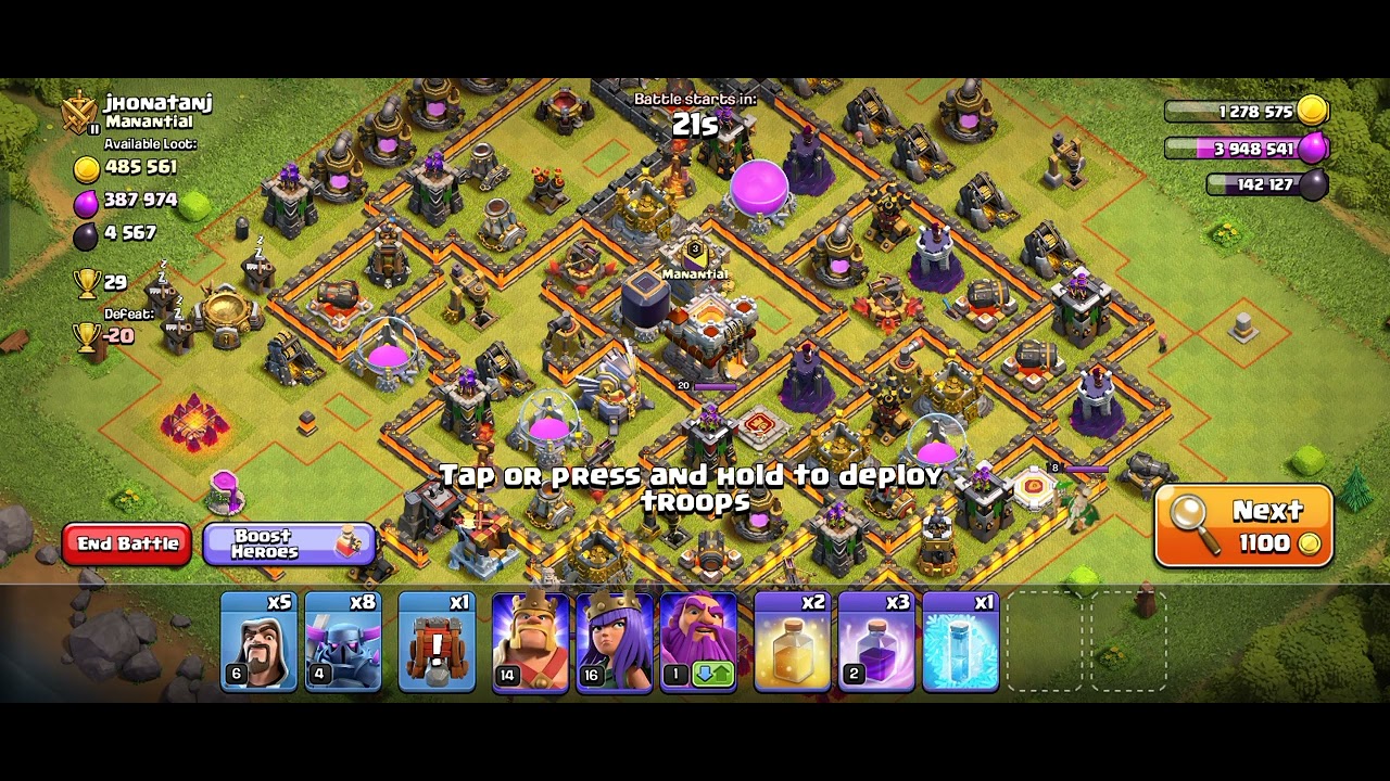 Clash of Clans ~ COC ~ Play Day pt.5 - YouTube