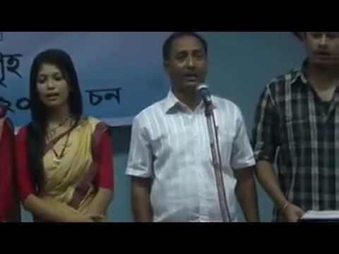  Assams Anthem O Mor Aponar Desh in Tai Ahom Language Samannoy Jatra