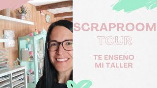 SCRAPROOM tour ❤Te enseño mi CRAFTROOM❤Muebles IKEA para MANUALIDADES ❤Taller Creativo SUMALUNA