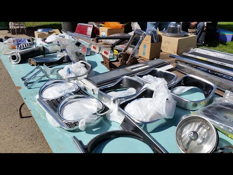 Car Parts and more at Dodge County Classics Swap Meet near Beaver Dam Wisconsin