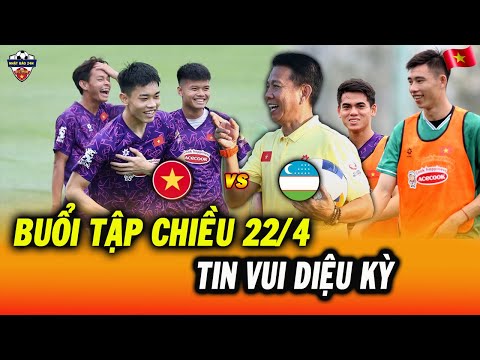 Buổi Tập Chiều 22/4 Tại Qatar, U23 Việt Nam Nhận Tin Vui Kỳ Diệu, Thầy Tuấn Cười Hết Cỡ