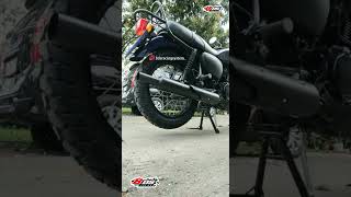 Knalpot Custom Royal Enfield Untuk Kawasaki W175 Fullsystem Stainless Blackdoff | BDS RACING SYSTEM