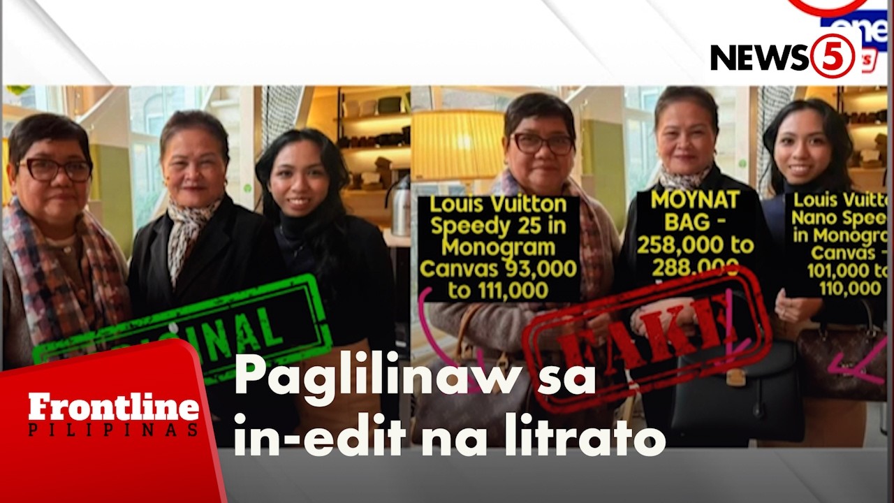 Kumakalat na larawan ng kamag-anak ng drug war victims, peke